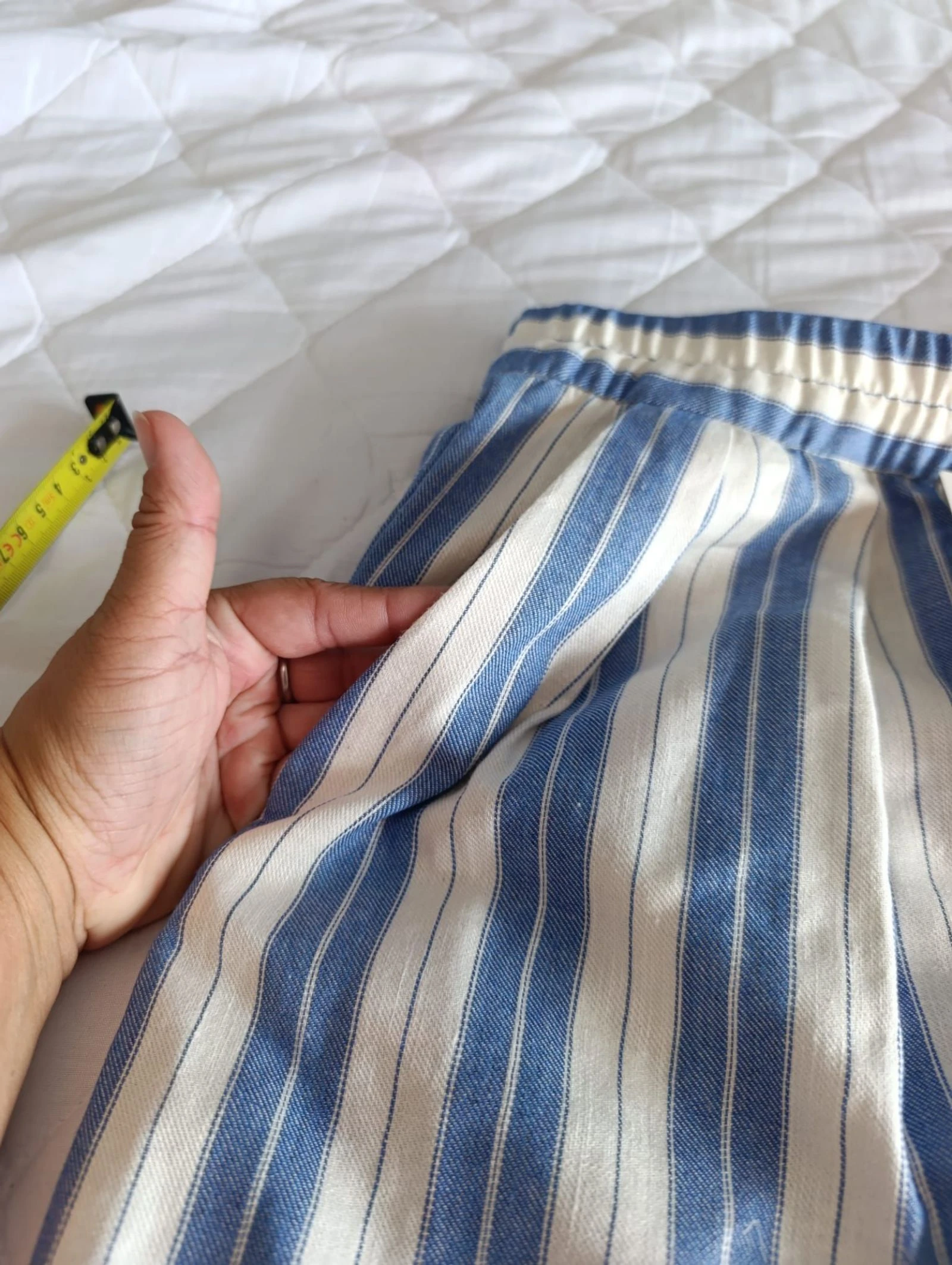 Pantalón Zara pijamero de rayas talla S  – photo 8